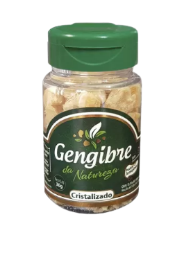 Gengibre Cristalizado Natureza 40g