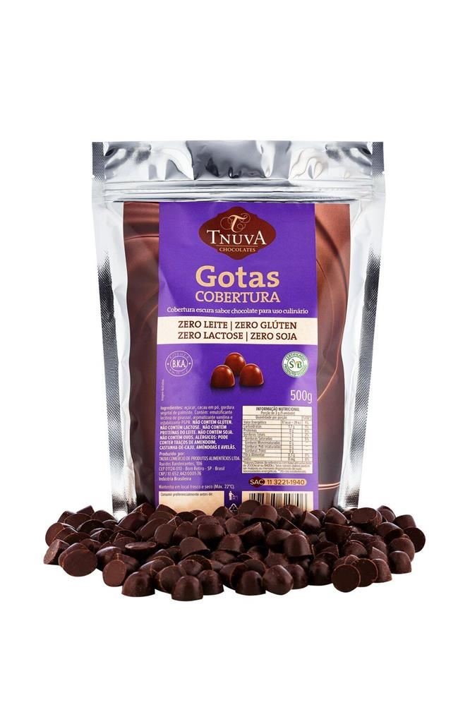 Gotas de Chocolate Vegano Tnuva 500g