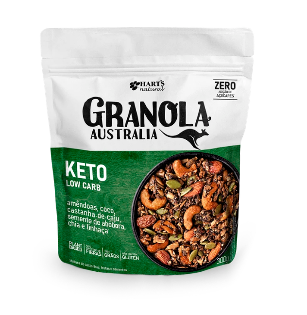 Granola Australia Vegana Low Carb Original Harts 300g