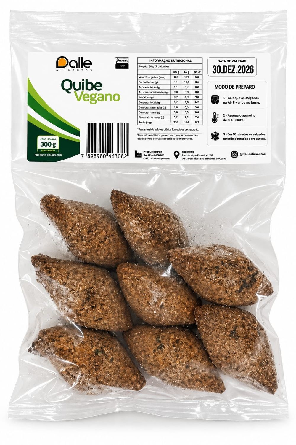 Kibe Dalle Salgados 240g refrig.