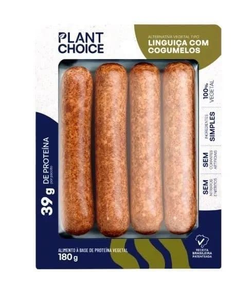 Linguica Vegetal Plant Choice 180g refrig.