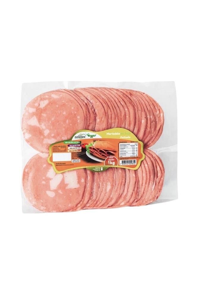 Mortadela De Soja Fatiada Goshen 1kg refrig.