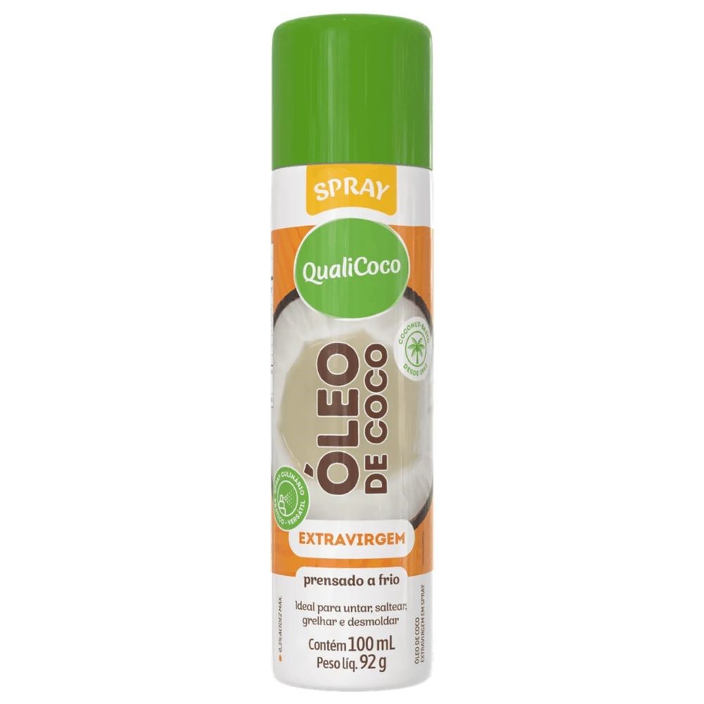 Óleo de Coco Extravirgem em Spray Qualicoco 100ml