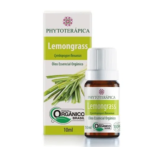 Oleo Essencial Lemongrass Organico Phytoterapica 10ml