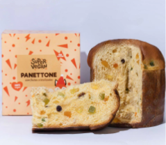 Panettone c/ Frutas Cristalizadas Super Vegan 400g