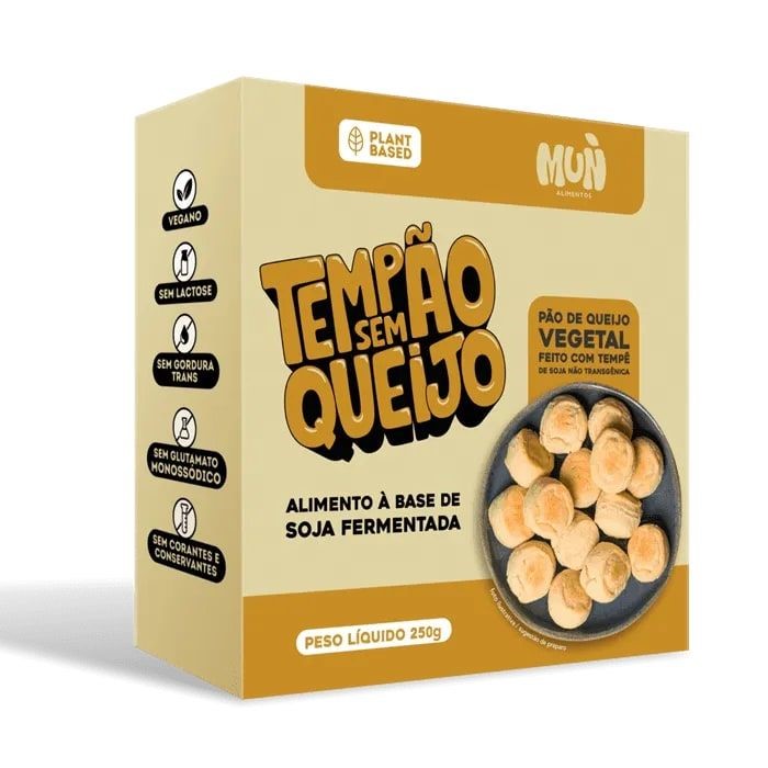 Pão de Queijo de Tempê Mun Alimentos 250g refrig.