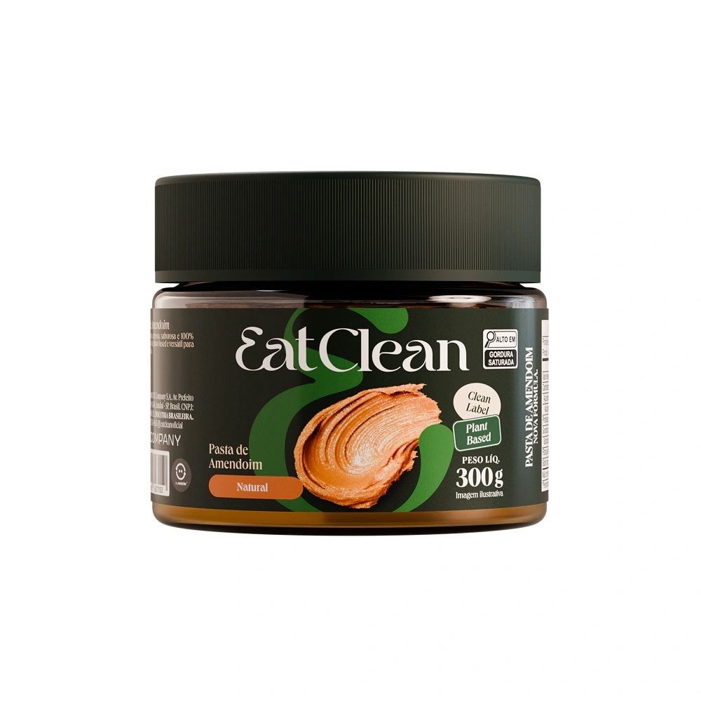 Pasta De Amendoim Integral Eat Clean 300g