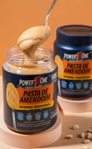 Pasta De Amendoim Tradicional Power 1 One 1Kg : ALIMENTOS