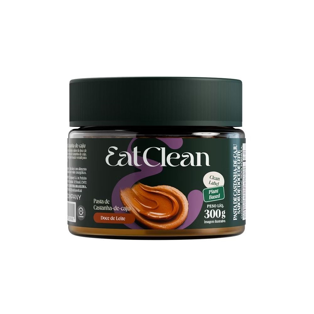 Pasta de Castanha De Caju Doce de Leite Eat Clean 300g