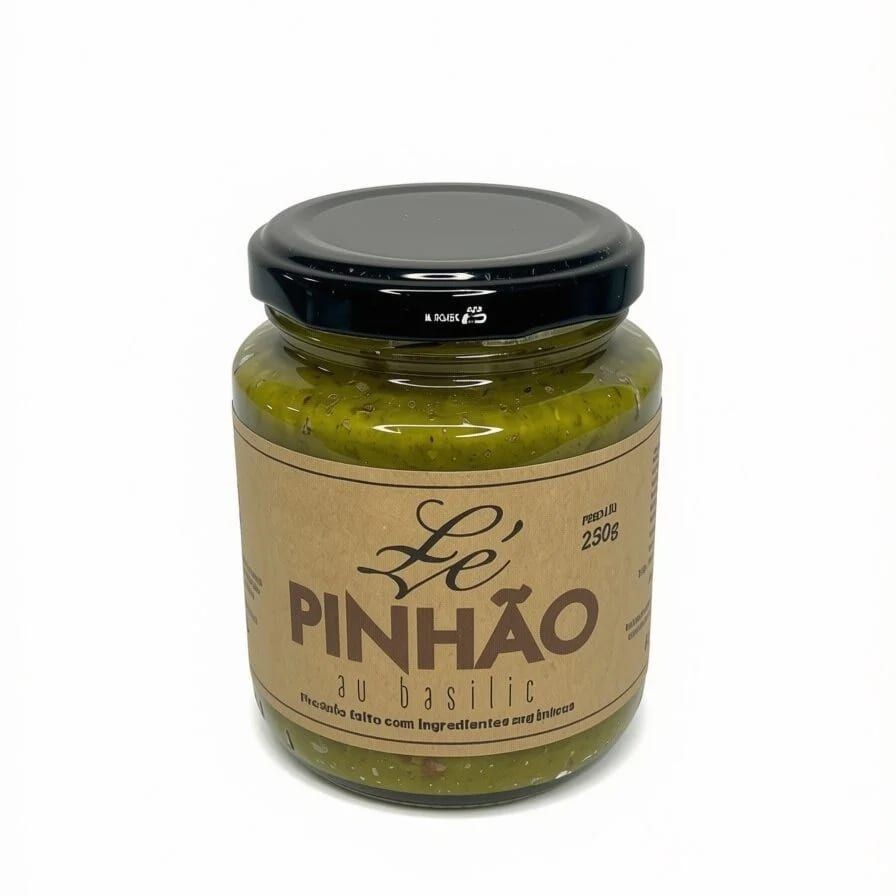 Pesto de Pinhão com Manjericão Sitio Nó de Pinho 250g