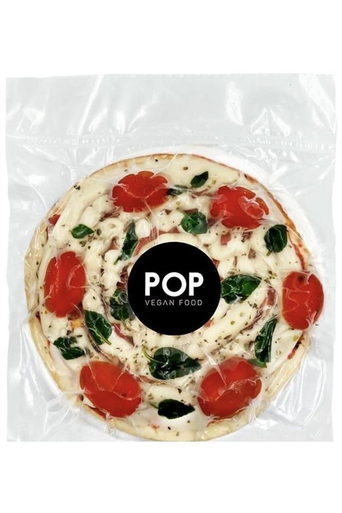 Pizza Vegana De Marguerita Sem Trigo Pop Vegan 220g refrig.
