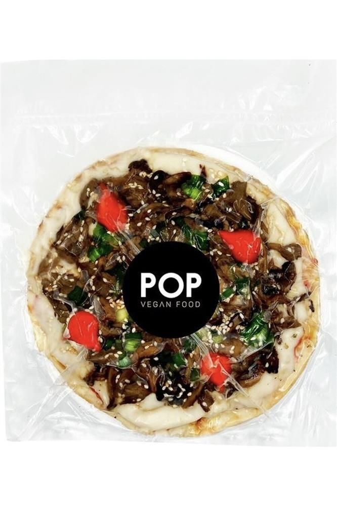 Pizza Vegana De Mix De Cogumelos Pop Vegan 220g refrig.