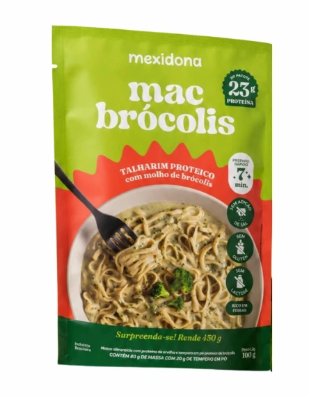 Massa Proteica Mac Brócolis Mexidona 100g
