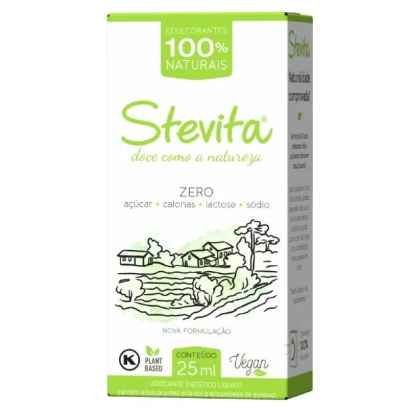 Adoçante Líquido Stevita 25ml