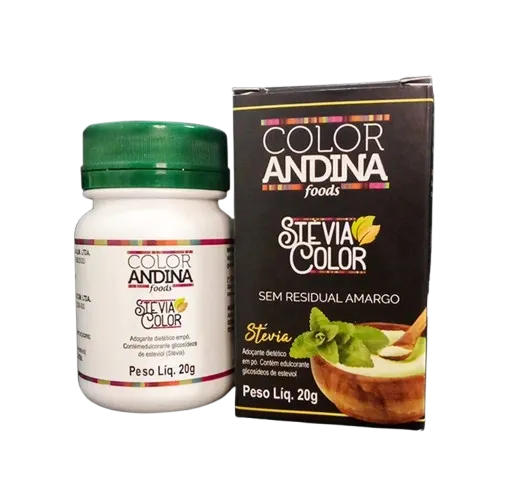 Adoçante Stevia Color Andina 20g