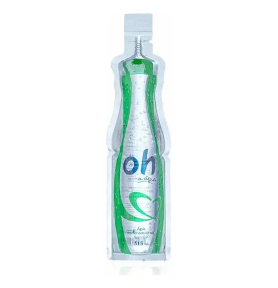 Agua Alcalina Zero Sodio Verde Oh Agua 315 ml