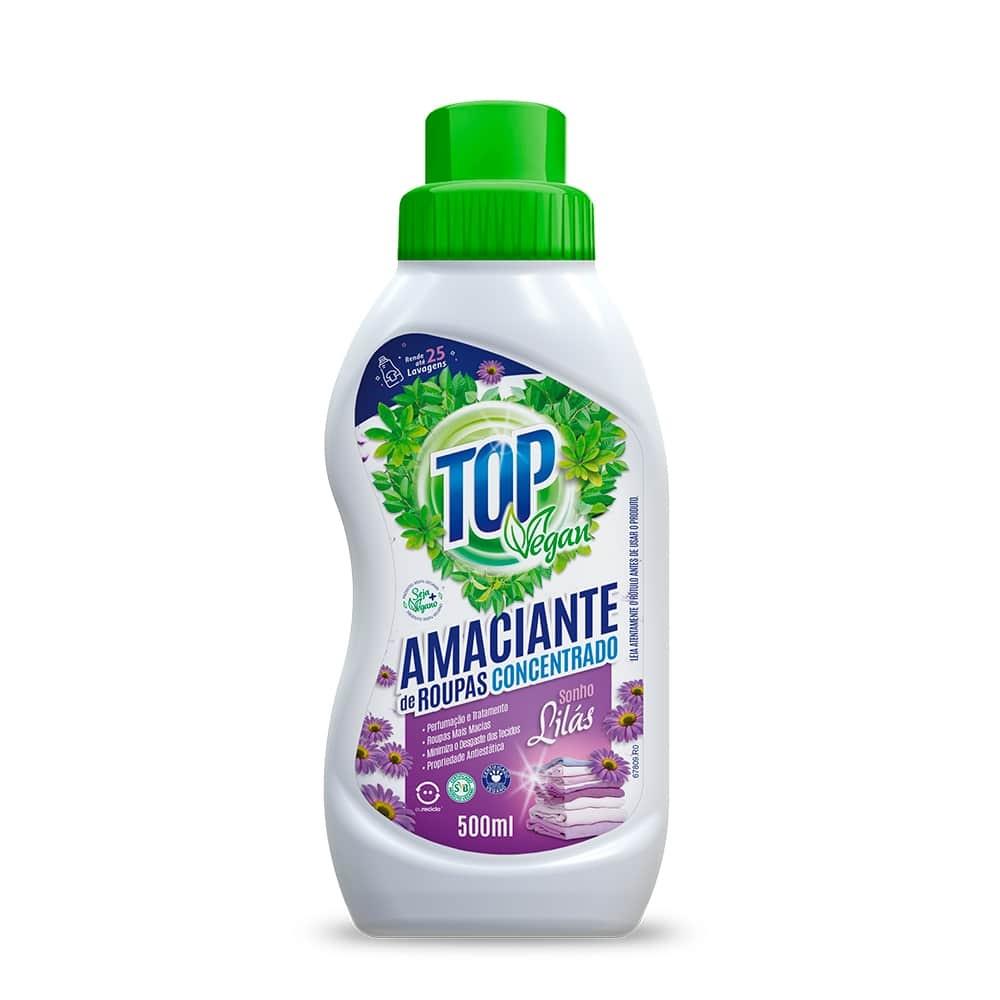 Amaciante Concentrado Sonho Lilás Top Vegan 500ml