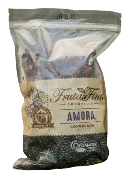 Amora Orgânica Congelada Fruta Fina 300g