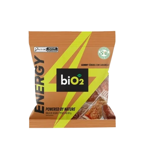 Bala de Algas Tâmara com Caramelo Bio2 60g