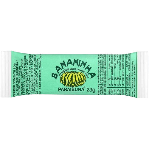 Bananinha Sem Adição de Açúcar Paraibuna 23g