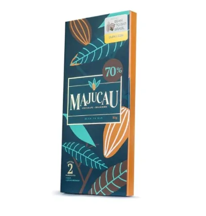 Barra de Chocolate 70% Cacau Majucau 70g