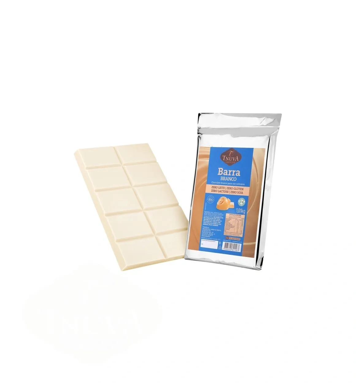 Barra de Chocolate Branco Tnuva 1kg