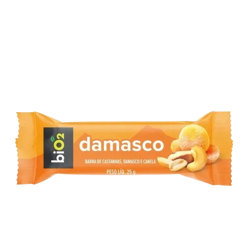 Barra Nuts Damasco Bio2 25g