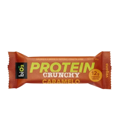 Barra Protein Crunchy Caramelo Bio2 50g