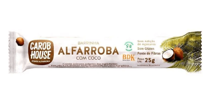 Barrinha de Alfarroba com Coco Carob House 25g
