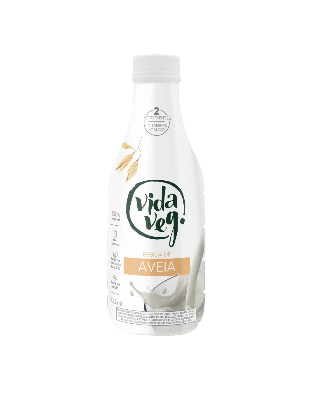 Bebida Vegetal de Aveia Vida Veg 700ml