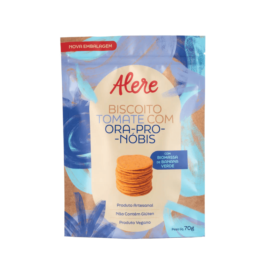 Biscoito De Tomate E Orapronóbis Alere 70g
