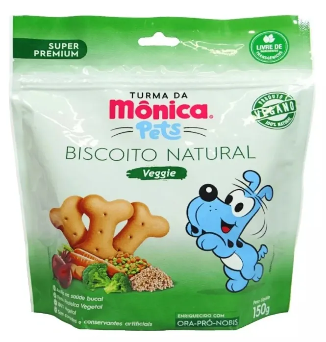 Biscoito Pet Veggie Turma Da Monica 150g