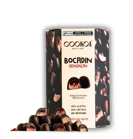 Bocadin de Chocolate Sensação Cookoa 120g