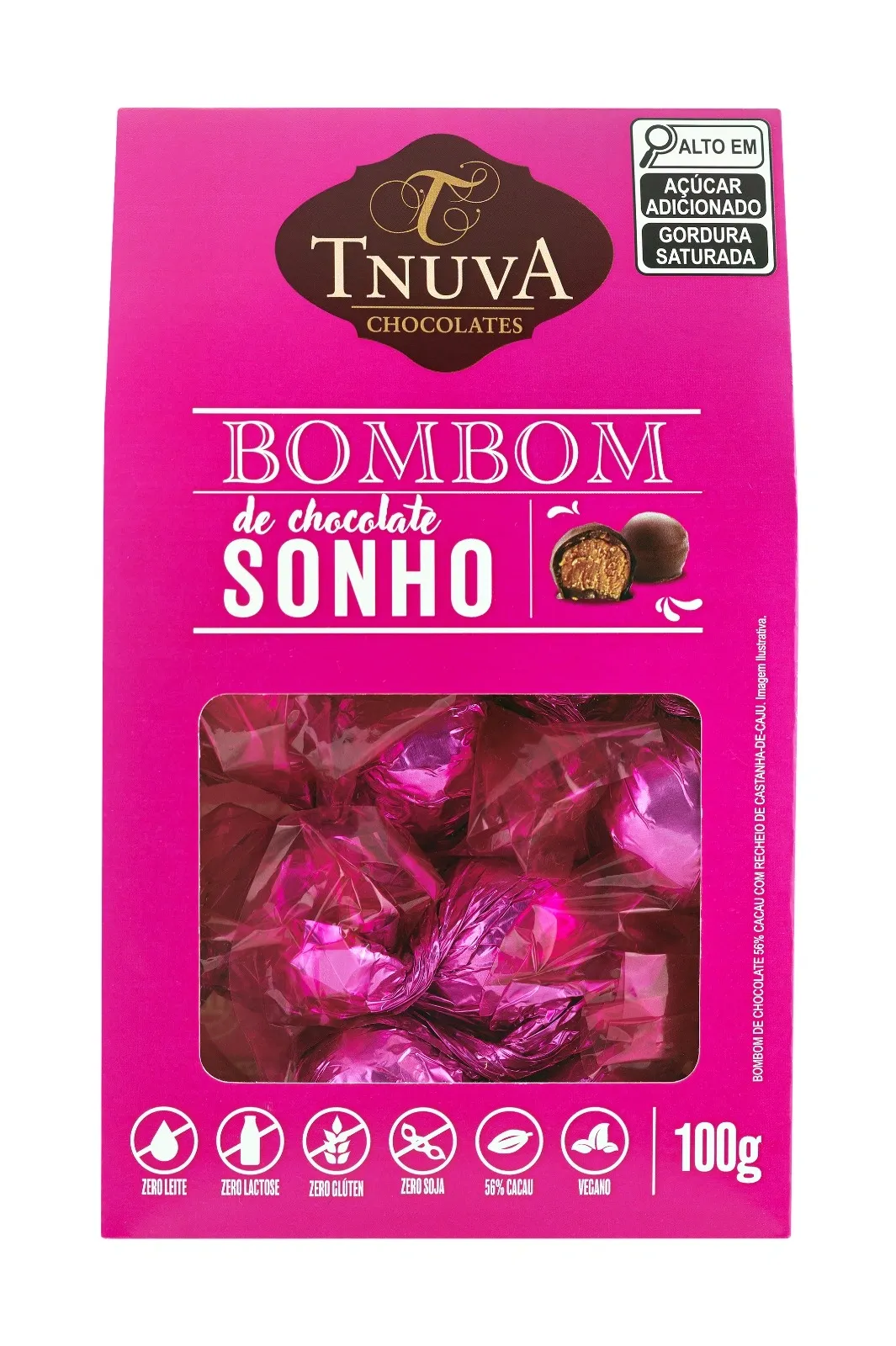 Bombom Sonho de Valsa Tnuva 100g