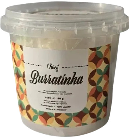 Burrata Vegana Viveg 80g refrig.
