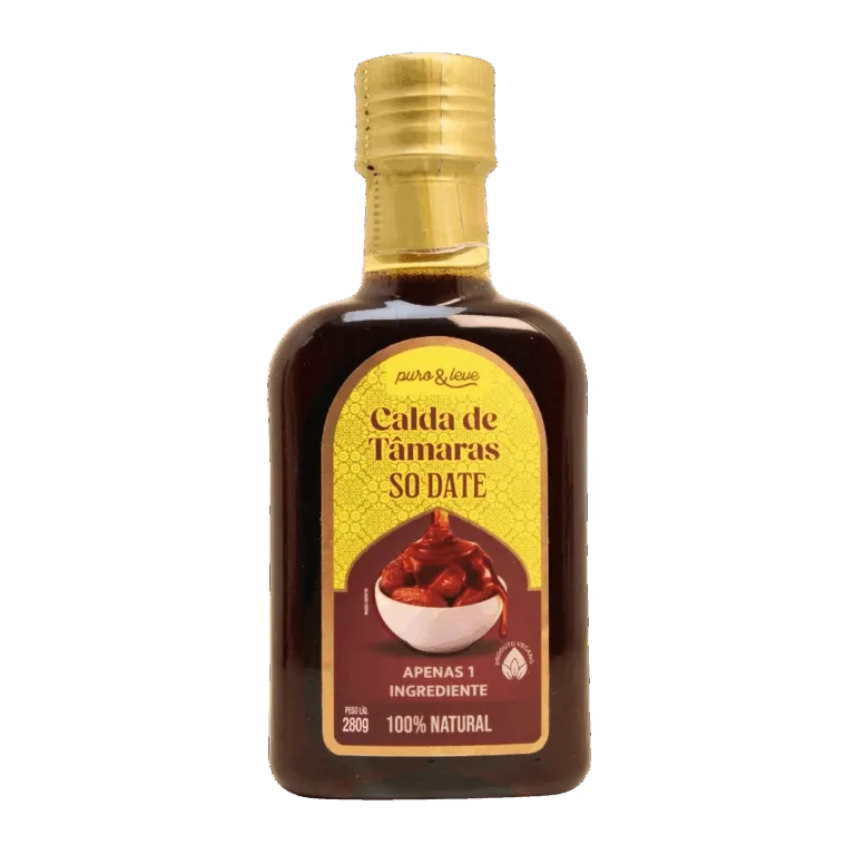 Calda De Tâmara So Date Puro e Leve 280g