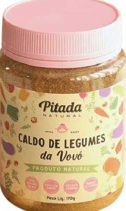 Caldo de Legumes da Vovó Pitada Natural 170g