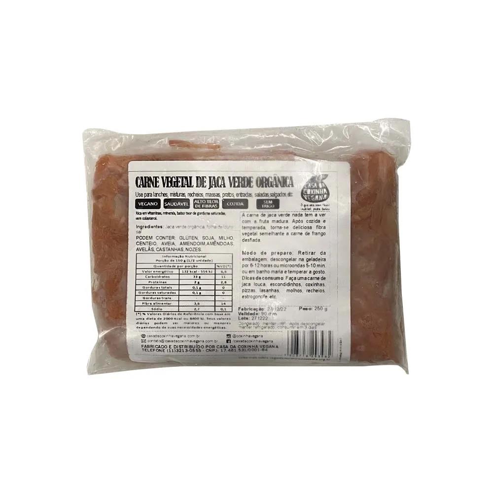 Carne de Jaca Desfiada Casa da Coxinha Vegana 250g refrig.