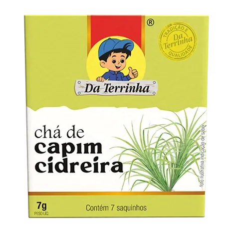 Cha de Capim Cidreira da Terrinha 7g