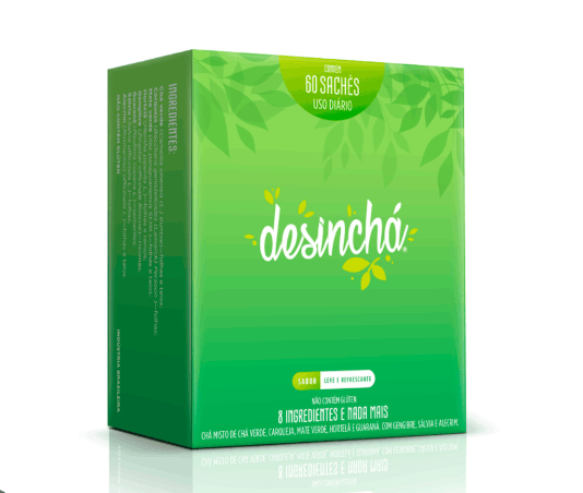Cha Desinchá Dia c/ 60 Saches