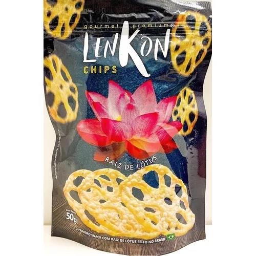 Chips Gourmet Raiz de Lotus Lenkon Ervas Finas 50g : ALIMENTOS