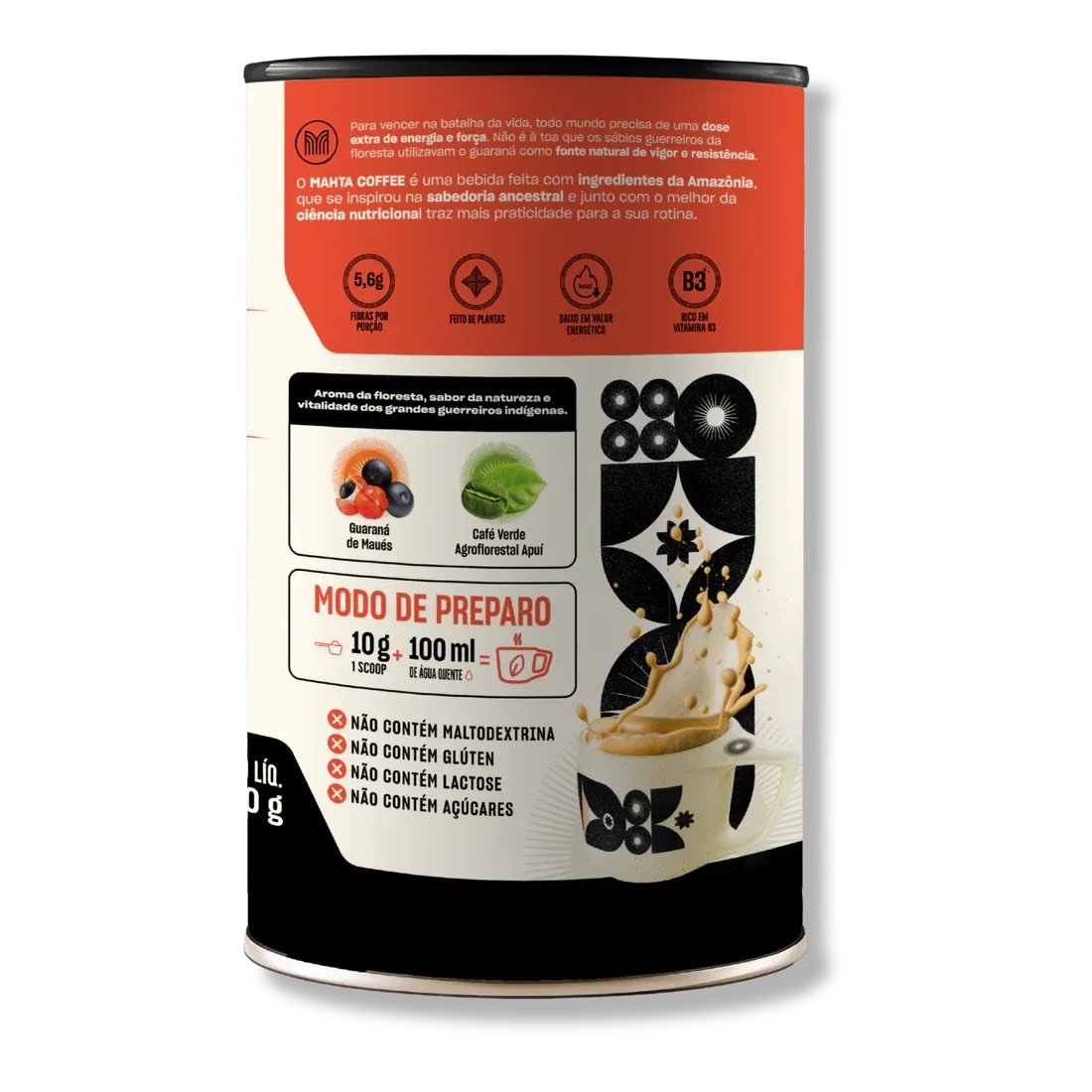 Coffee Cafe Original Mahta 220g : SUPLEMENTOS - Outros : VegSim