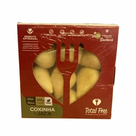 Coxinha De Jaca Sem Gluten Total Free 225g refrig.