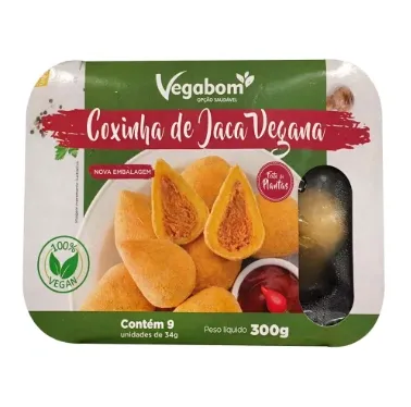 Coxinha de Jaca Vegabom 300g refrig.