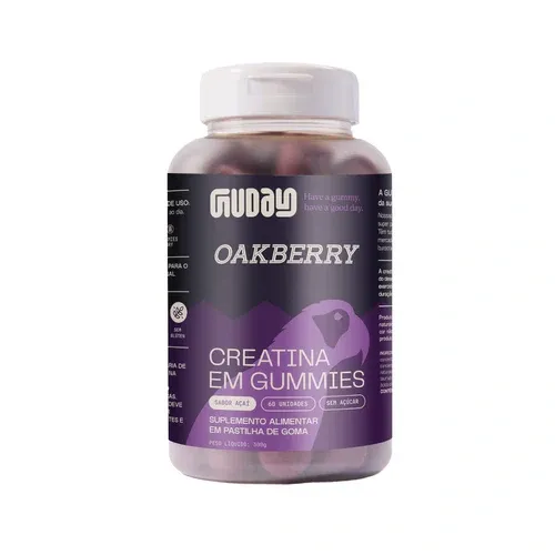 Creatina Em Gummies Oakberry Sabor Açaí  Guday 60 Gomas