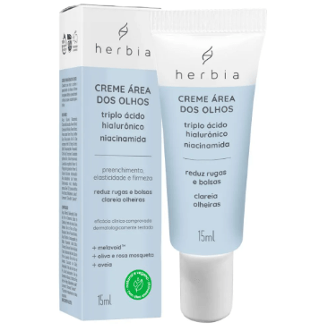 Creme Contorno da Área dos Olhos Herbia 15ml