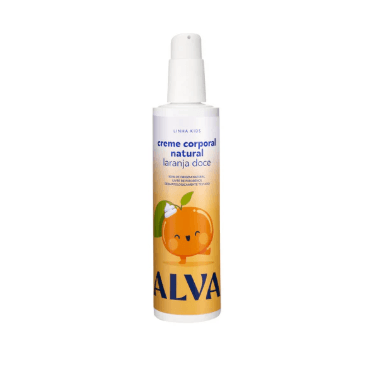 Creme Corporal Infantil Laranja Doce e Baunilha Alva 250ml