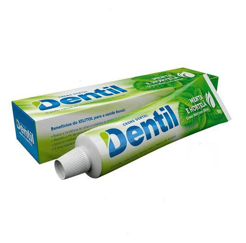 Creme Dental Menta com Fluor Dentil 90g