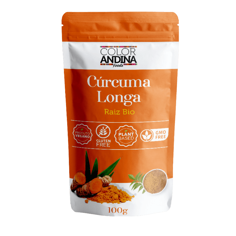 Curcuma 100% Pura Color Andina 100g