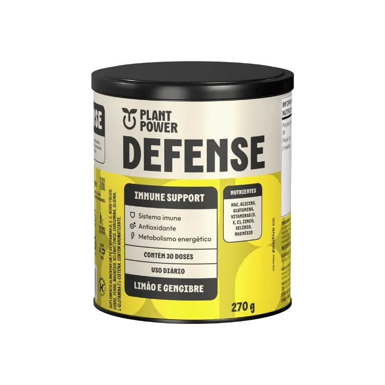 Defense Limão com Gengibre Plant Power 270g : SUPLEMENTOS - Outros